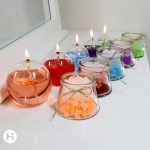 شمع-شیشه‌ای-خمره‌ای