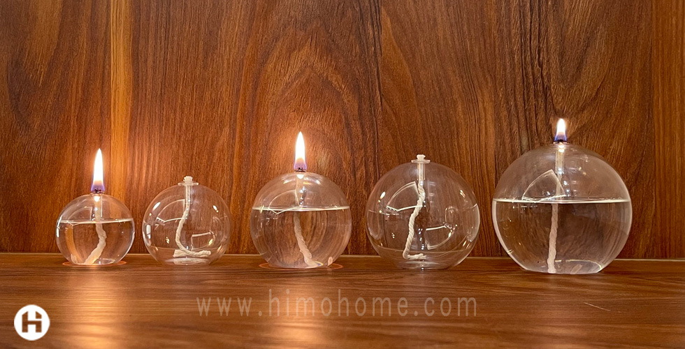 شمع-پیرکس-حبابی