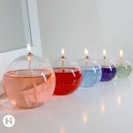 شمع پیرکس-مایع