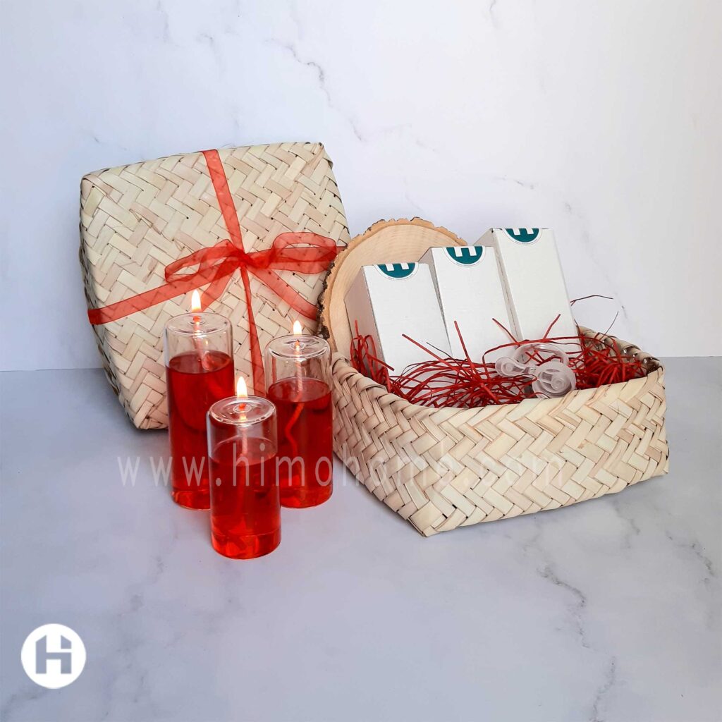 شمع پیرکس پک هدیه